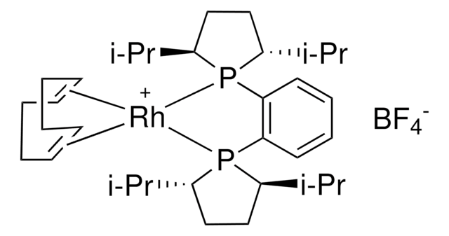 1,2-Bis[(2R,5R)-2,5-diisopropylphospholano]benzene(1,5-cyclooctadiene)rhodium(I) tetrafluoroborate