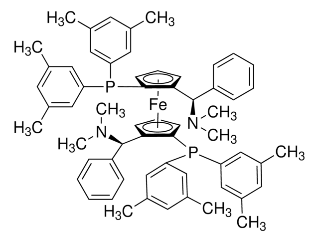 (SP,S&#8242;P)-1,1&#8242;-Bis[(R)-&#945;-(dimethylamino)benzyl]-2,2&#8242;-bis[di(3,5-xylyl)phosphino]ferrocene &#8805;97%