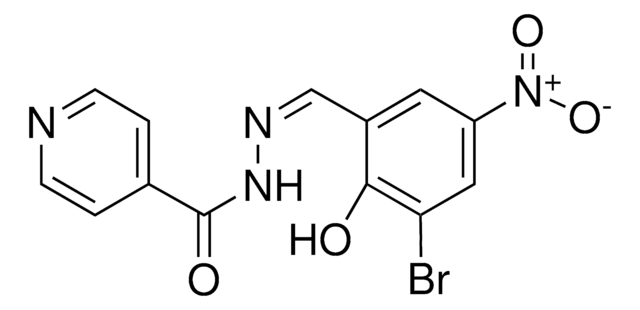 (Z)-N&#8242;-(3-Bromo-2-hydroxy-5-nitrobenzylidene)isonicotinohydrazide AldrichCPR