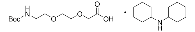 2-[2-(Boc-amino)ethoxy]ethoxyacetic acid (dicyclohexylammonium) salt &#8805;98.0% (TLC)