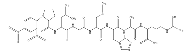 N-(2,4-Dinitrophenyl)-Pro-Leu-Gly-Cys(Me)-His-Ala-D-Arg amide &#8805;95% (HPLC)