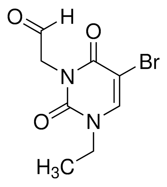 (5-Bromo-3-ethyl-2,6-dioxo-3,6-dihydro-1(2H)-pyrimidinyl)acetaldehyde AldrichCPR