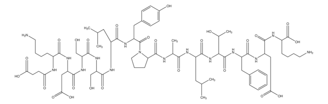 N-Succinyl-Lys-Asp-Ser-Ser-Leu-Tyr-Pro-Ala-Leu-Thr-Phe-Asp-Lys