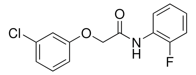 2-(3-CHLORO-PHENOXY)-N-(2-FLUORO-PHENYL)-ACETAMIDE AldrichCPR