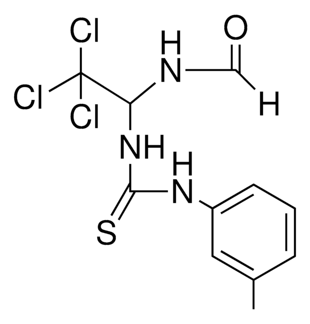 N-(2,2,2-TRICHLORO-1-(3-M-TOLYL-THIOUREIDO)-ETHYL)-FORMAMIDE AldrichCPR