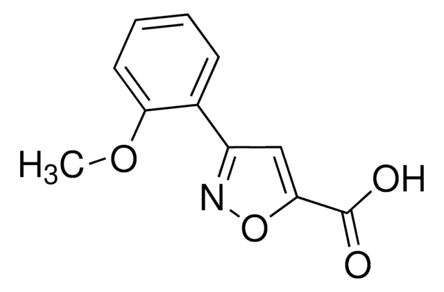 3-(2-Methoxyphenyl)isoxazole-5-carboxylic acid AldrichCPR