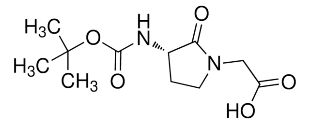 (S)-(3-N-Boc-amino-2-oxo-pyrrolidin-1-yl)-acetic acid AldrichCPR