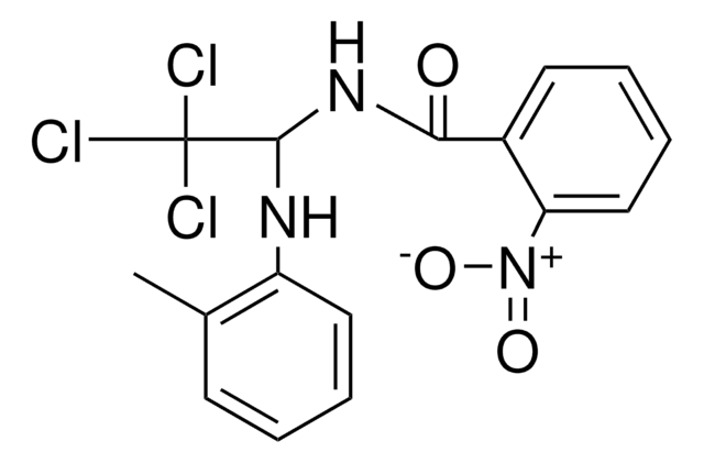 2-NITRO-N-(2,2,2-TRICHLORO-1-O-TOLYLAMINO-ETHYL)-BENZAMIDE AldrichCPR