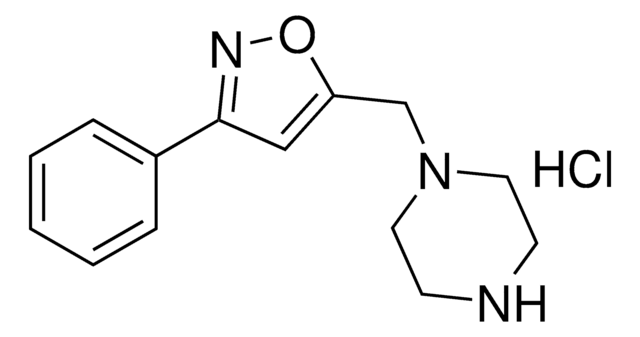 3-Phenyl-5-(piperazin-1-ylmethyl)isoxazole hydrochloride AldrichCPR