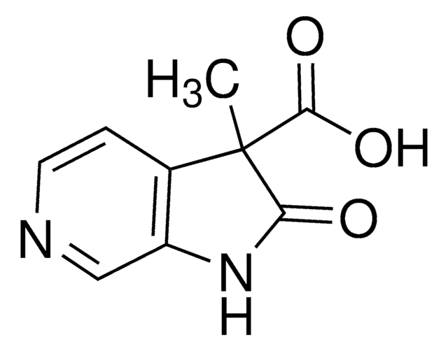 3-Methyl-2-oxo-2,3-dihydro-1H-pyrrolo[2,3-c]pyridine-3-carboxylic acid AldrichCPR