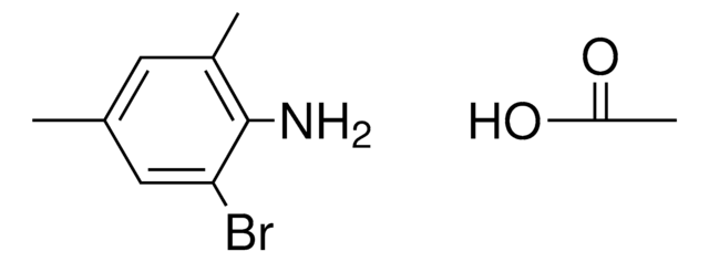 2-BROMO-4,6-DIMETHYL-PHENYLAMINE, COMPOUND WITH ACETIC ACID AldrichCPR