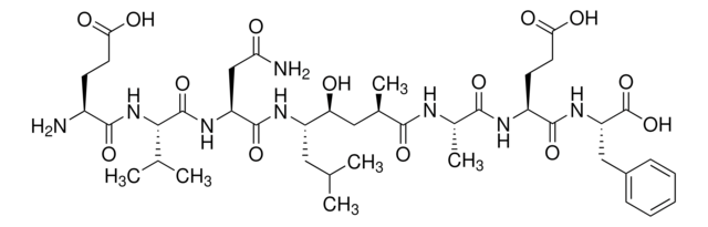 Glu-Val-Asn-[(2R,4S,5S)-5-amino-4-hydroxy-2,7-dimethyloctanoyl]-Ala-Glu-Phe &gt;93% (HPLC), solid