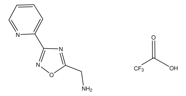 1-(3-Pyridin-2-yl-1,2,4-oxadiazol-5-yl)methanamine trifluoroacetate AldrichCPR