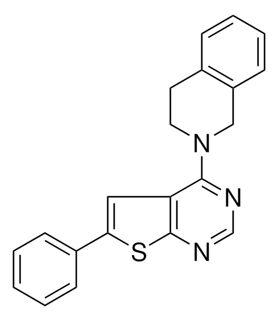 2-(6-PHENYLTHIENO(2,3-D)PYRIMIDIN-4-YL)-1,2,3,4-TETRAHYDROISOQUINOLINE AldrichCPR