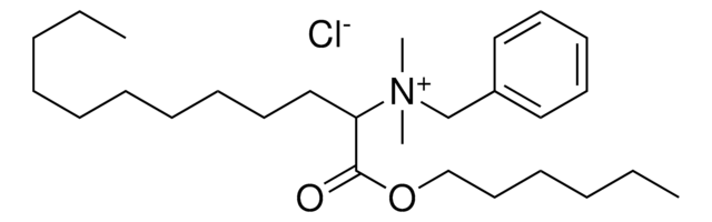 BENZYL-(1-HEXYLOXYCARBONYL-UNDECYL)-DIMETHYL-AMMONIUM, CHLORIDE AldrichCPR