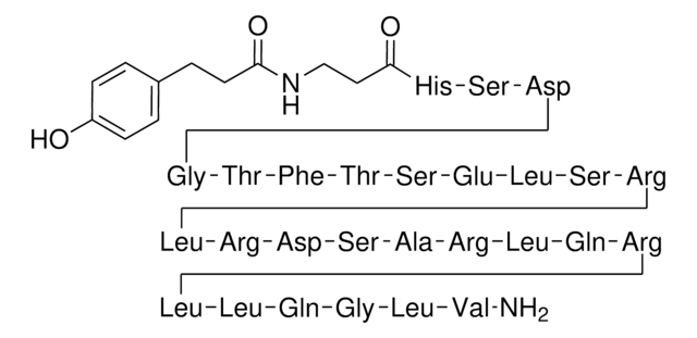 Deamino-Tyr-&#946;-Ala-secretin, pig &#8805;90% (HPLC)