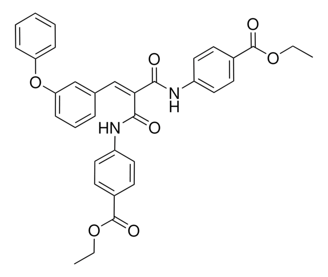 ETHYL 4-{[2-{[4-(ETHOXYCARBONYL)ANILINO]CARBONYL}-3-(3-PHENOXYPHENYL)ACRYLOYL]AMINO}BENZOATE AldrichCPR