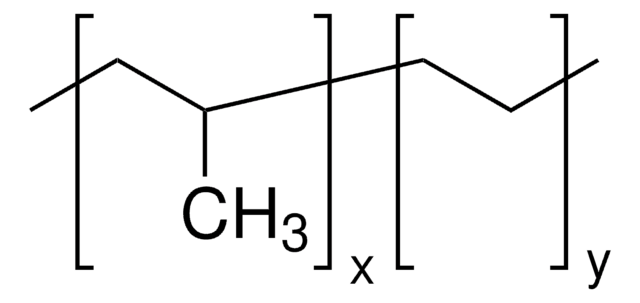 Poly(ethylene-co-propylene) average Mw ~28,700, average Mn ~9,100 (GPC vs. polyethylene stds.)