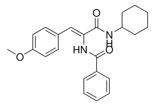 N-(1-CYCLOHEXYLCARBAMOYL-2-(4-METHOXY-PHENYL)-VINYL)-BENZAMIDE AldrichCPR