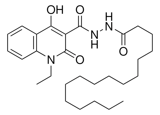 1-ETHYL-4-HO-2-OXO-1,2-2H-QUINOLINE-3-CARBOXYLIC ACID N'-HEXADECANOYL-HYDRAZIDE AldrichCPR