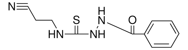 1-BENZOYL-4-(2-CYANOETHYL)-3-THIOSEMICARBAZIDE AldrichCPR