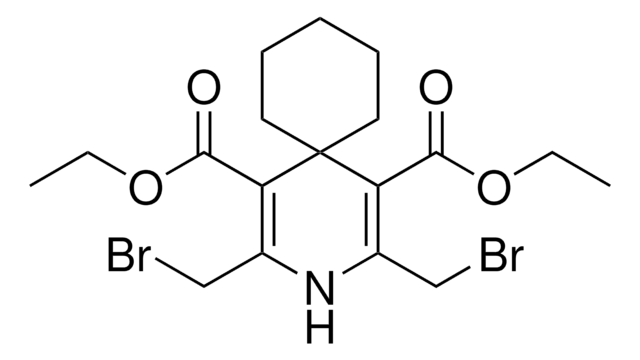 DIETHYL 2,4-BIS(BROMOMETHYL)-3-AZASPIRO(5.5)UNDECA-1,4-DIENE-1,5-DICARBOXYLATE AldrichCPR