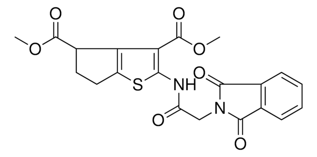 DIMETHYL 2-{[(1,3-DIOXO-1,3-DIHYDRO-2H-ISOINDOL-2-YL)ACETYL]AMINO}-5,6-DIHYDRO-4H-CYCLOPENTA[B]THIOPHENE-3,4-DICARBOXYLATE AldrichCPR