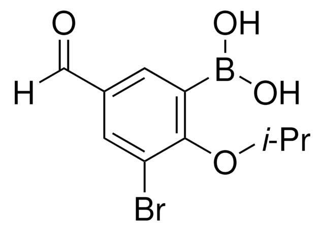 3-Bromo-2-isopropoxy-5-formylphenylboronic acid