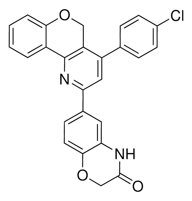 6-[4-(4-CHLOROPHENYL)-5H-CHROMENO[4,3-B]PYRIDIN-2-YL]-2H-1,4-BENZOXAZIN-3(4H)-ONE AldrichCPR