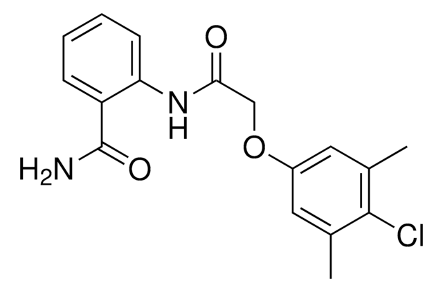 2-(((4-CHLORO-3,5-DIMETHYLPHENOXY)ACETYL)AMINO)BENZAMIDE AldrichCPR