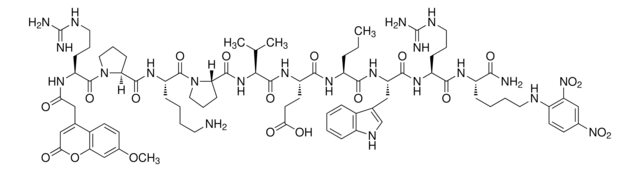 7-Methoxycoumarin-4-acetyl-Arg-Pro-Lys-Pro-Val-Glu-Nva-Trp-Arg-(2,4-dinitrophenyl)Lys amide &#8805;97% (HPLC)