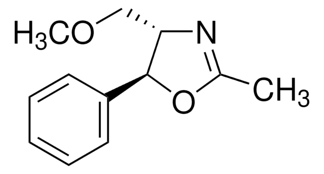 (4S,5S)-(&#8722;)-4,5-Dihydro-4-methoxymethyl-2-methyl-5-phenyloxazole purum, &#8805;97.0% (sum of enantiomers, GC)