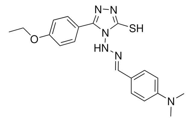 4-(DIMETHYLAMINO)BENZALDEHYDE [3-(4-ETHOXYPHENYL)-5-SULFANYL-4H-1,2,4-TRIAZOL-4-YL]HYDRAZONE AldrichCPR