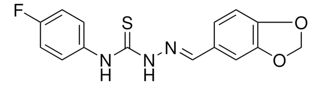 1,3-BENZODIOXOLE-5-CARBALDEHYDE N-(4-FLUOROPHENYL)THIOSEMICARBAZONE ...