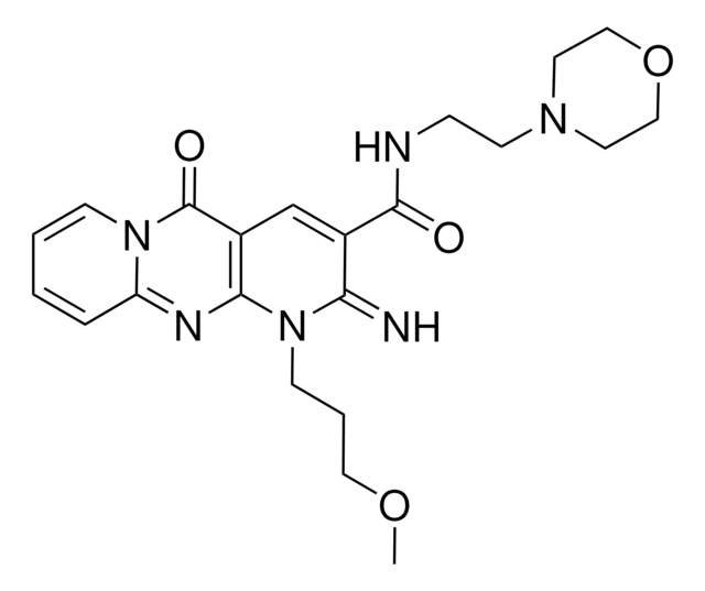 2-IMINO-1-(3-METHOXYPROPYL)-N-[2-(4-MORPHOLINYL)ETHYL]-5-OXO-1,5-DIHYDRO-2H-DIPYRIDO[1,2-A:2,3-D]PYRIMIDINE-3-CARBOXAMIDE AldrichCPR