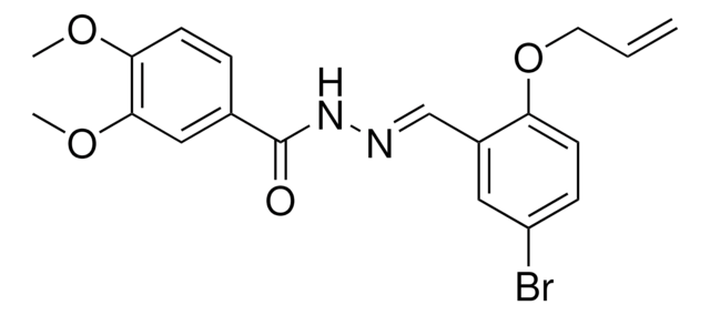 N'-(2-(ALLYLOXY)-5-BROMOBENZYLIDENE)-3,4-DIMETHOXYBENZOHYDRAZIDE AldrichCPR