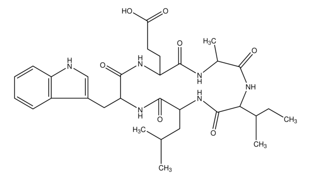 Cyclo(D-Glu-Ala-D-allo-Ile-Leu-D-Trp) &#8805;97% (HPLC)