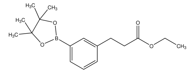 3-[2-(Ethoxycarbonyl)ethyl]benzeneboronic acid pinacol ester AldrichCPR