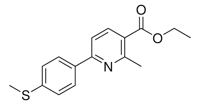 Ethyl 2-methyl-6-(4-(methylthio)phenyl)pyridine-3-carboxylate AldrichCPR