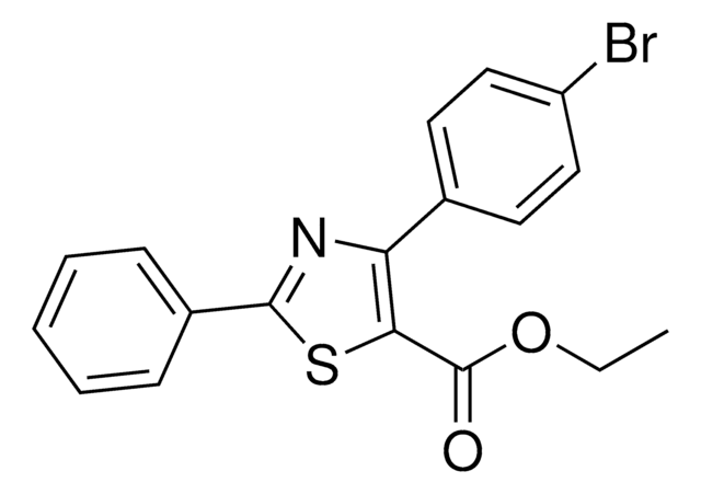 Ethyl 4-(4-bromophenyl)-2-phenylthiazole-5-carboxylate AldrichCPR