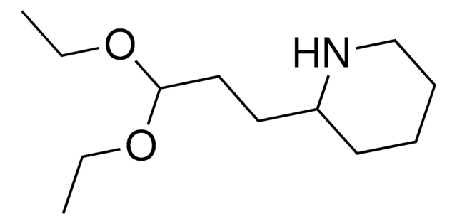 2-(3,3-diethoxypropyl)piperidine AldrichCPR