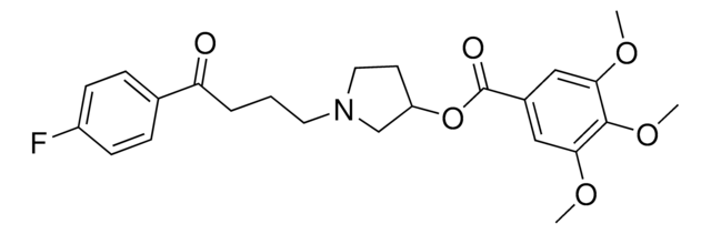 1-[4-(4-Fluorophenyl)-4-oxobutyl]-3-pyrrolidinyl 3,4,5-trimethoxybenzoate AldrichCPR