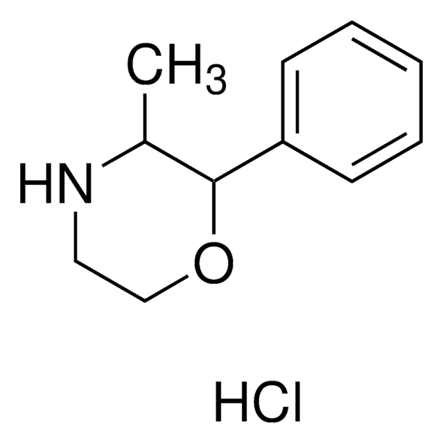 Phenmetrazine hydrochloride solution 1.0&#160;mg/mL in methanol, certified reference material, ampule of 1&#160;mL, Cerilliant&#174;