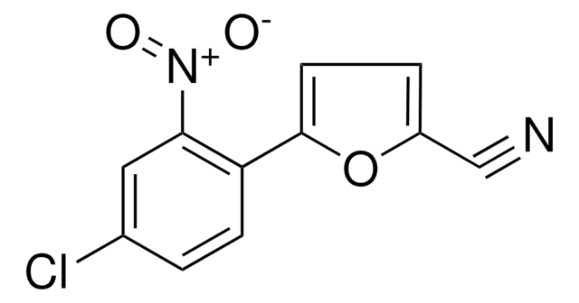 5-(4-CHLORO-2-NITRO-PHENYL)-FURAN-2-CARBONITRILE AldrichCPR