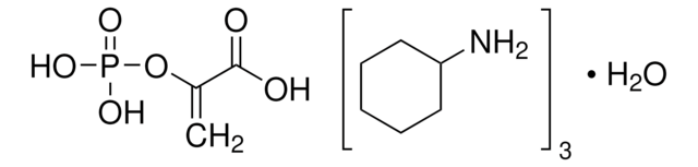 Phosphoenolpyruvic acid tri(cyclohexylamine) salt monohydrate 98%