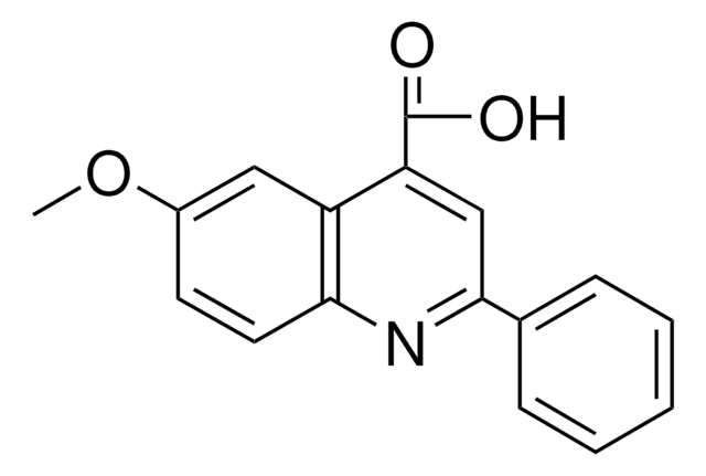 6-METHOXY-2-PHENYL-4-QUINOLINECARBOXYLIC ACID AldrichCPR