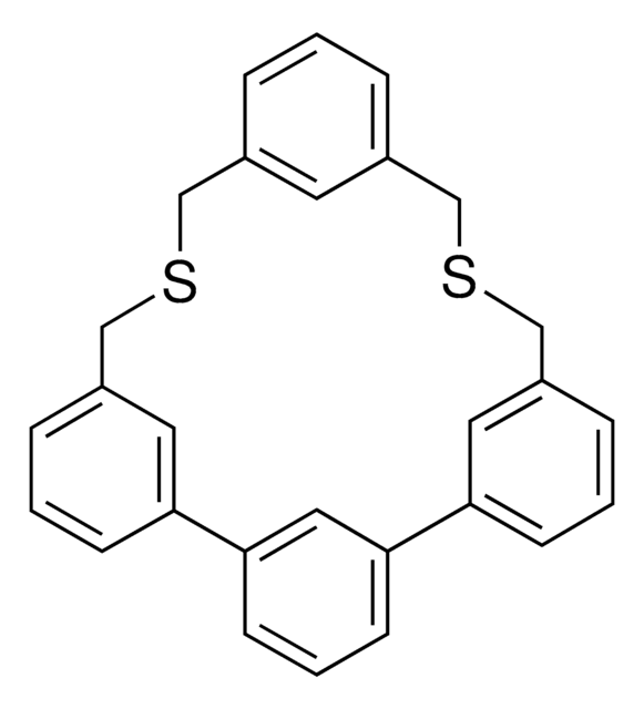 13,21-DITHIAPENTACYCLO[21.3.1.1(2,6).1(7,11).1(15,19)]TRIACONTA-1(27),2(30),3,5,7(29),8,10,15(28),16,18,23,25-DODECAENE AldrichCPR