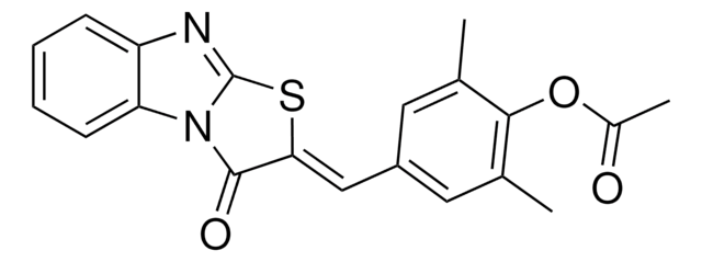 2,6-DIMETHYL-4-[(Z)-(3-OXO[1,3]THIAZOLO[3,2-A]BENZIMIDAZOL-2(3H)-YLIDENE)METHYL]PHENYL ACETATE AldrichCPR