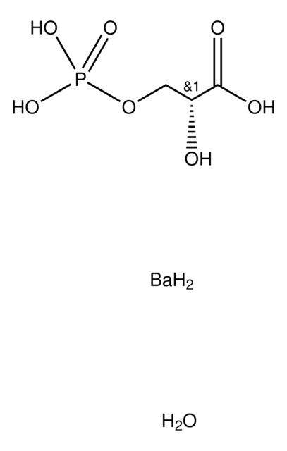 D(&#8722;)3-Phosphoglyceric acid barium salt ~95%