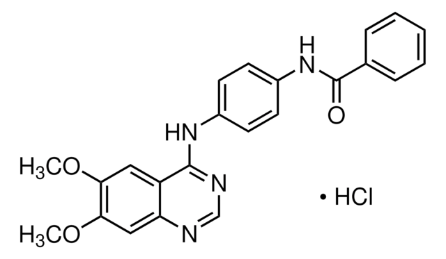 N-[4-[(6,7-Dimethoxy-4-quinazolinyl)amino]phenyl]benzamide hydrochloride &#8805;98% (HPLC), solid